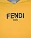 Желтый свитшот с капюшоном Fendi | Фото 4