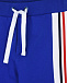 Синие спортивные брюки с лампасами  | Фото 3