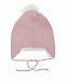 Розовая шапка с надписью &quot;Star&quot; Il Trenino | Фото 2