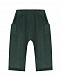 Зеленые вельветовые брюки Aletta | Фото 2
