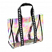 Разноцветная сумка-шоппер, 34x29x13 см  | Фото 2