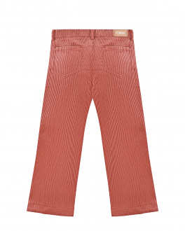 Розовые вельветовые брюки Chloe Розовый, арт. C14678 44V | Фото 2
