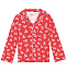 Красная пижама с новогодним принтом Dan Maralex | Фото 2