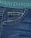 Джинсы с поясом на резинке Emporio Armani | Фото 3