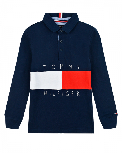 Толстовка-поло с логотипом Tommy Hilfiger | Фото 1