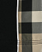 Черные шорты с лампасами в клетку Burberry | Фото 3