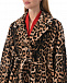 Леопардовое пальто из овчины Yves Salomon | Фото 10