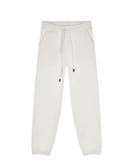 Спортивные брюки молочного цвета Dan Maralex , арт. 261512210 | Фото 1