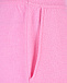 Розовые брюки из смеси шерсти и кашемира Allude | Фото 7