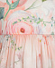 Розовое платье с цветочным принтом Eirene | Фото 3