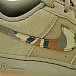 Замшевые кроссовки Air Force с логотипом Nike | Фото 6