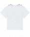 Белая футболка с кружевной отделкой No. 21 | Фото 2