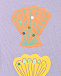 Брюки спортивные с принтом разноцветные раковины Stella McCartney | Фото 3