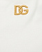 Комплект: комбинезон, слюгявчик и шапка, кремовый Dolce&Gabbana | Фото 6