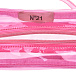 Розовая прозрачная сумка, 19x12x7 см No. 21 | Фото 4