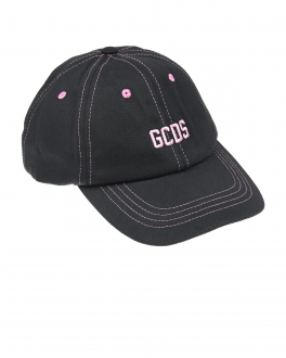 Черная кепка с лого GCDS , арт. CC94U530010-47 | Фото 1