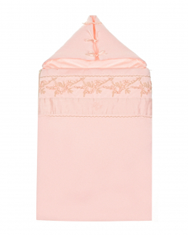 Конверт для новорожденного с вышивкой La Perla Розовый, арт. 52738 R3 | Фото 1
