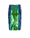 Двухцветная юбка из пайеток Dan Maralex | Фото 2