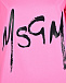 Розовая футболка из хлопка MSGM | Фото 7