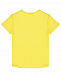 Желтая футболка с серебристым логотипом  | Фото 2
