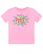 Розовая футболка для девочек Saint Barth | Фото 1