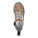 Кожаные ботинки с леопардовым принтом Monnalisa | Фото 4