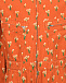 Оранжевый комбинезон с цветочным принтом Stella McCartney | Фото 3