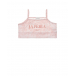 Розовый топ со сплошным цветочным принтом La Perla | Фото 1