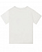 Кремовая футболка с принтом &quot;цветок&quot; Stella McCartney | Фото 2