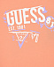 Оранжевая футболка с лого Guess | Фото 3