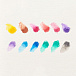 Набор механических цветных акварельных гелевых мелков с блестками, 12 цветов OOLY | Фото 5