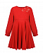 Красное платье с цветочной аппликацией Tartine et Chocolat | Фото 2