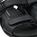 Черные сандалии c металлическим лого Dolce&Gabbana | Фото 6