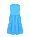 Голубое хлопковое платье Pietro Brunelli | Фото 7