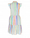 Платье в разноцветную полоску 120% Lino | Фото 6