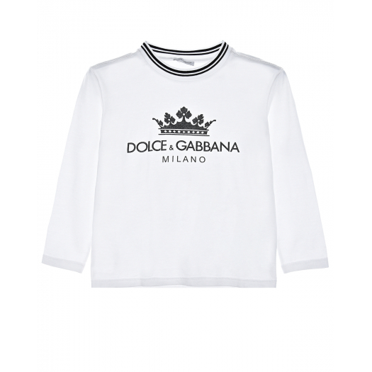 Еолстовка с логотипом milano Dolce&Gabbana | Фото 1