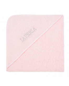 Розовое полотенце с уголком La Perla Розовый, арт. 52094 R0 | Фото 2
