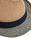 Бежевая шляпа с серыми полями MaxiMo | Фото 3