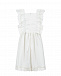 Белое платье из хлопка с отделкой кружевом Aletta | Фото 2