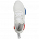 Белые кроссовки NMD R1 Adidas | Фото 4