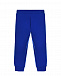 Ярко-синие спортивные брюки с лампасами Emporio Armani | Фото 2