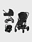 Коляска 3 в 1 Balios S Lux Moon Black с автокреслом Cybex Aton S2 i-Size