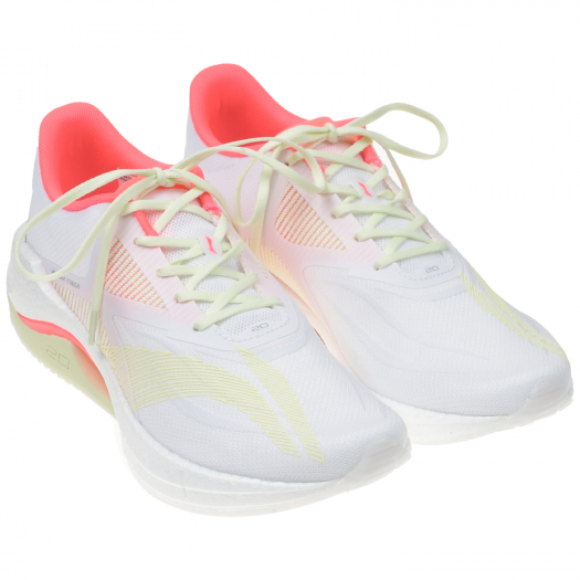 Белые кроссовки с отделкой цвета фуксии Li Ning | Фото 1