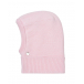 Розовая шапка-шлем с флисовой подкладкой Il Trenino | Фото 1