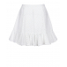 Белая юбка с рюшей Philosophy Di Lorenzo Serafini | Фото 1