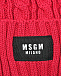 Шапка цвета фуксии с лого MSGM | Фото 3