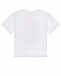 Белая футболка с принтом &quot;медвежонок&quot; Moschino | Фото 2