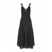 Приталенное черное платье 120% Lino | Фото 1