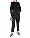 Черная блуза с шифоновыми рукавами Dorothee Schumacher | Фото 2