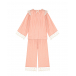 Розовая пижама с кружевной отделкой AMIKI | Фото 1